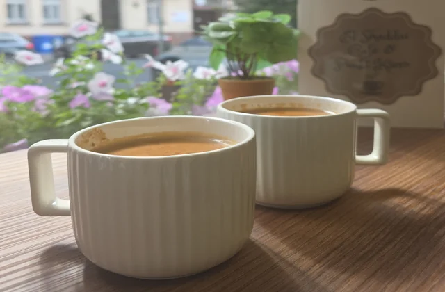 Filter Coffee with Cardamom