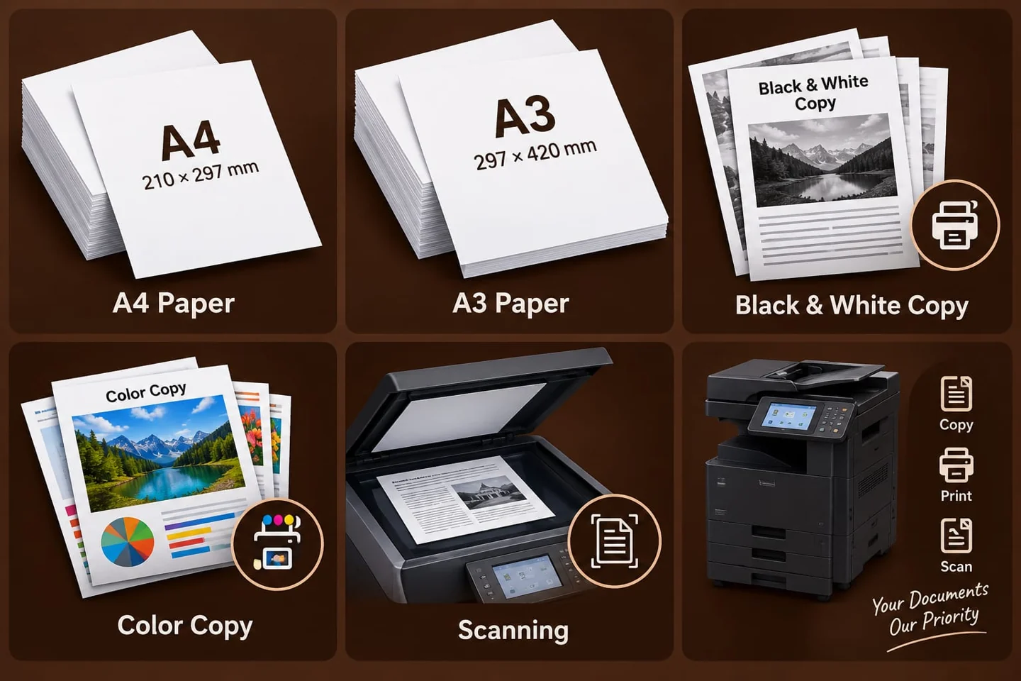 Print and copy overview